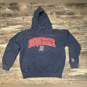 Duquesne University Hoodie OVB Old Varsity NCAA Embroidered Sweatshirt - Large